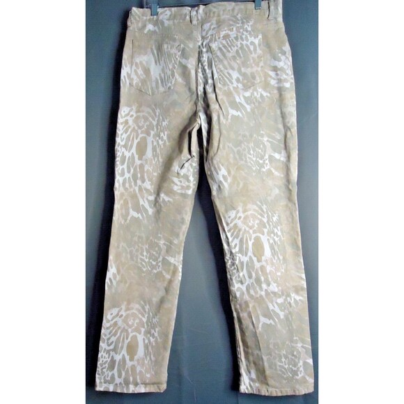 Gloria Vanderbilt Amanda Jeans Women's Size 14 High Rise Light Wash Tan Camo - Picture 9 of 9